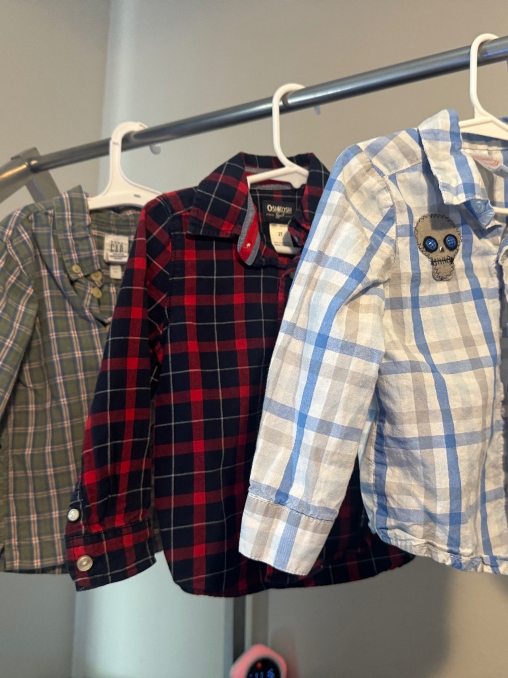 Boys 2T button up shirts, bundle. Gap, OshKosh B'gosh, custom Wonder Nation